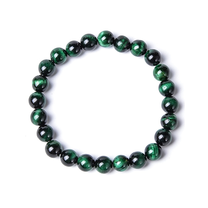 108 Bead Mala Handmade w/ Natural Green Tiger Eye