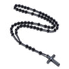 Rosary Handmade w/ Matte Black Onyx