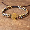 Tree of Life Handmade Natural African Stone Beaded Bracelet