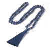 108 Bead Mala Handmade w/ Natural Sodalite & Lapis Lazuli