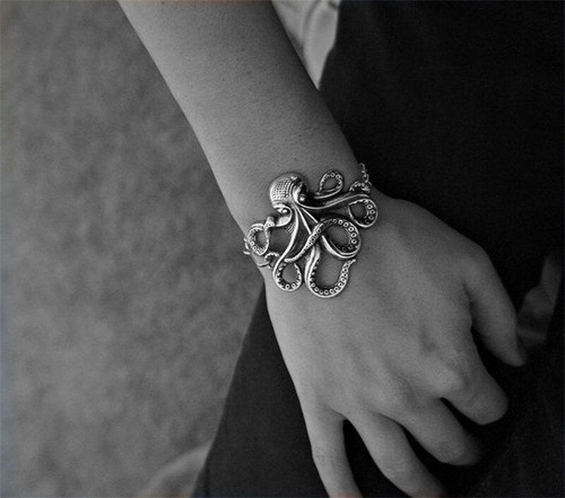 Octopus Charm Bracelet