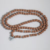 108 Mala Handmade from Natural Rudraksha Beads