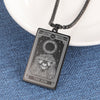 Skeleton Tarot Pendant Necklace of the Major Arcana