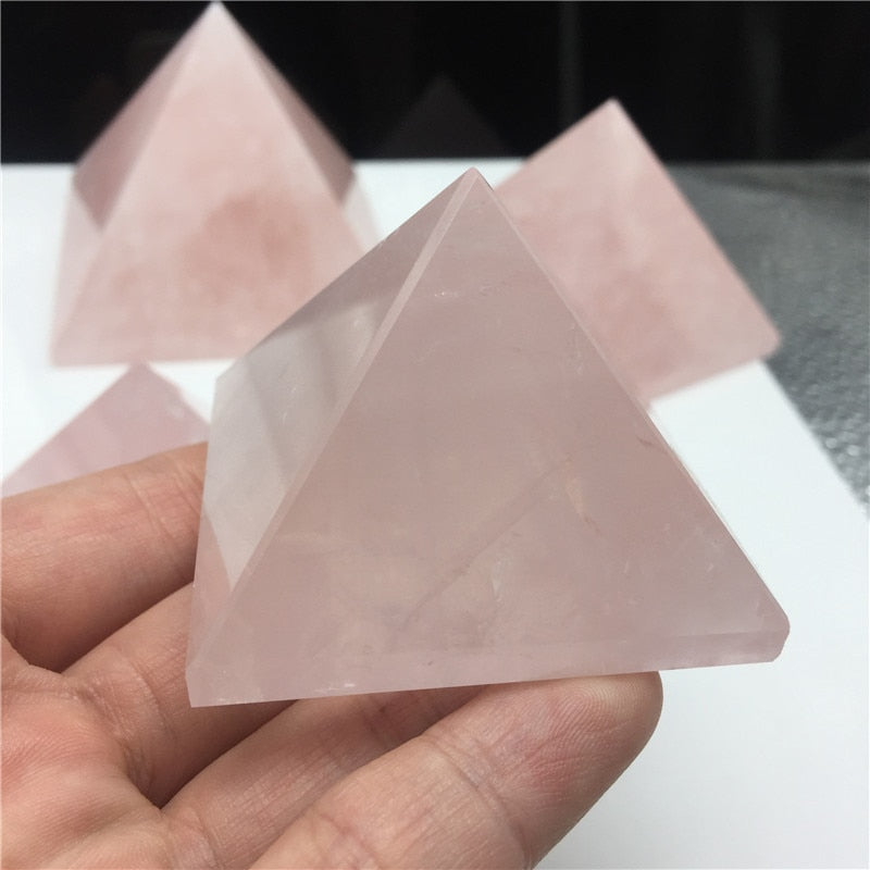 Natural Crystal Pyramids