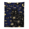 Cat Coven of the All-seeing Eye Tapestry