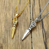 Tibetan Vajra Dagger Amulet Necklace