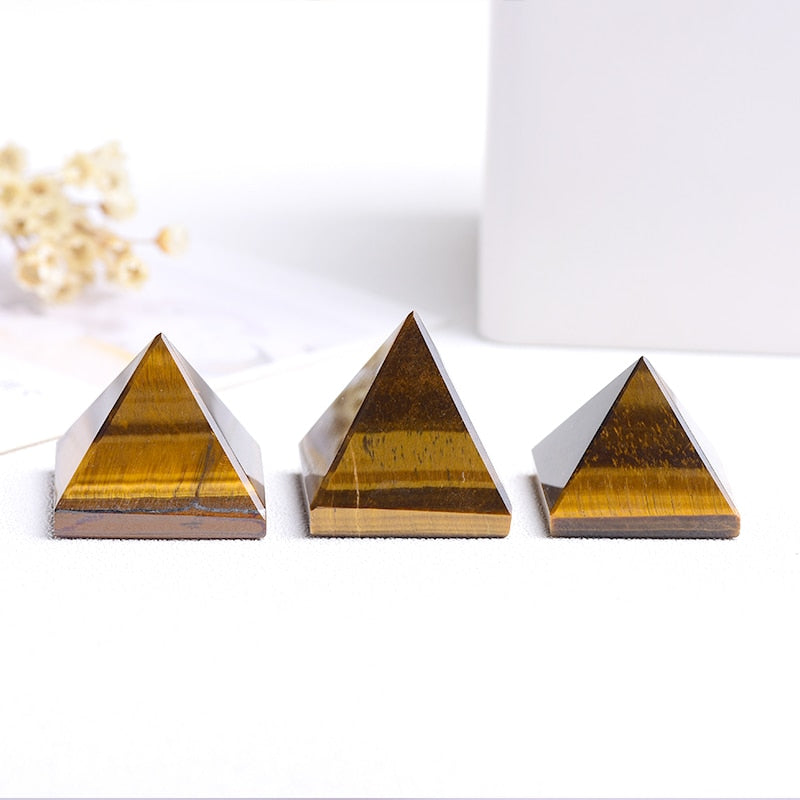 Natural Crystal Pyramid