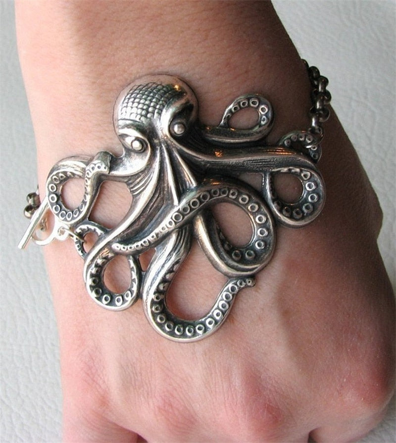 Octopus Charm Bracelet