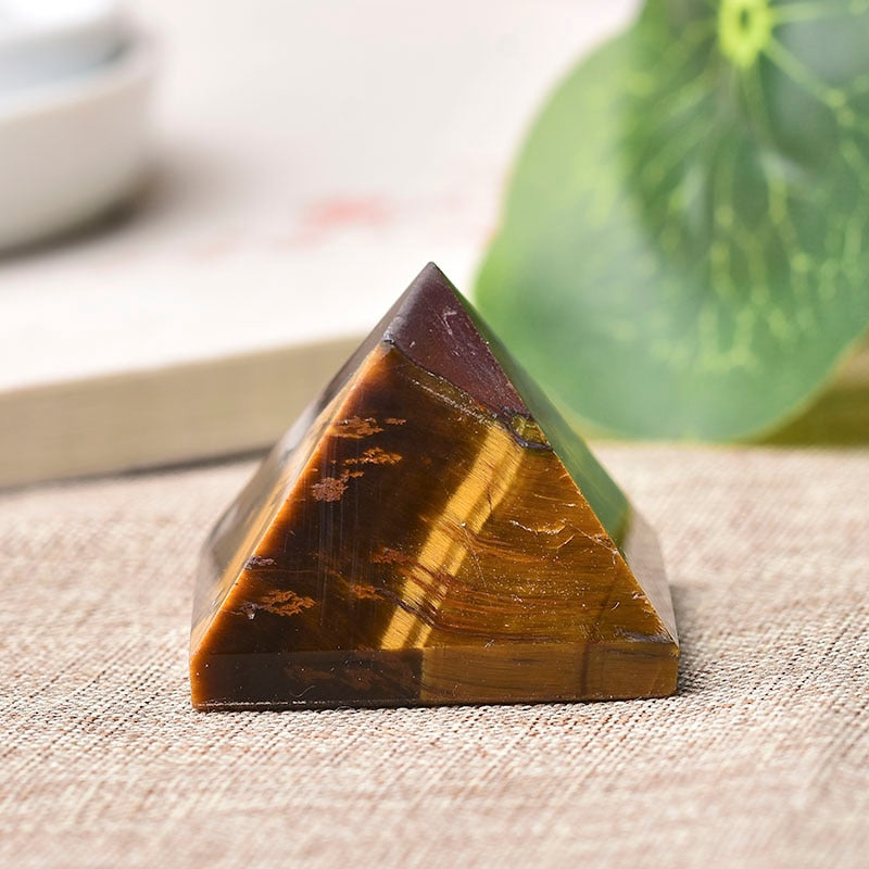 Natural Crystal Pyramid