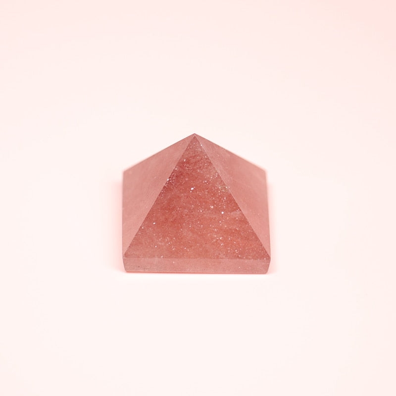 Natural Crystal Pyramid