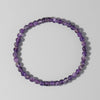 Amethyst Bead Energy Bracelet (4mm)