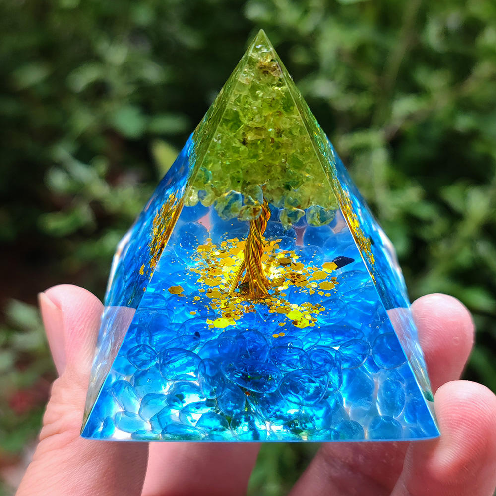 Orgone Pyramid for Energy Generation