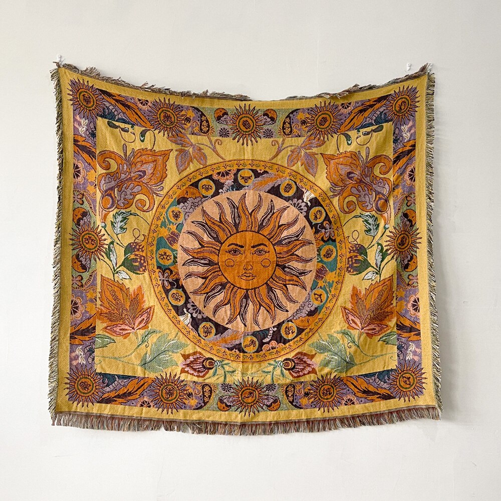 Throw Blanket & Tapestry Our Holy Sun