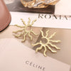 Sun Rays Drop Earrings for Women