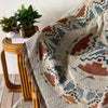 Throw Blanket & Tapestry Aztec Frequency Pattern