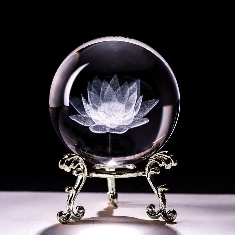 Crystal Ball with Stand (60mm)