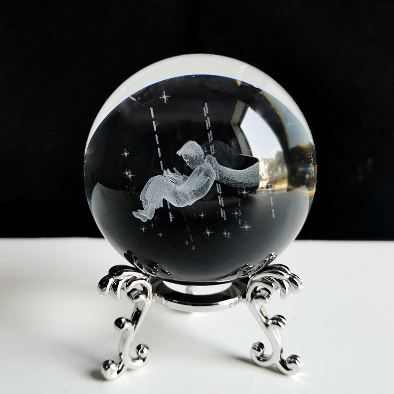 Crystal Ball with Stand (60mm)