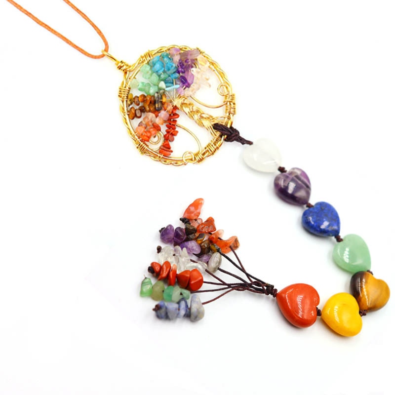 7 Chakra Crystal Ornament