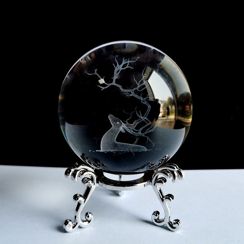 Crystal Ball with Stand (60mm)