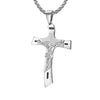 INRI Jesus on the Blade of the Cross Pendant Necklace