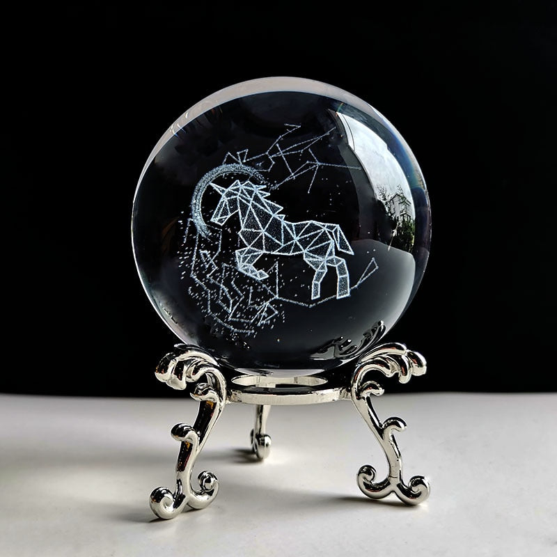 Crystal Ball with Stand (60mm)