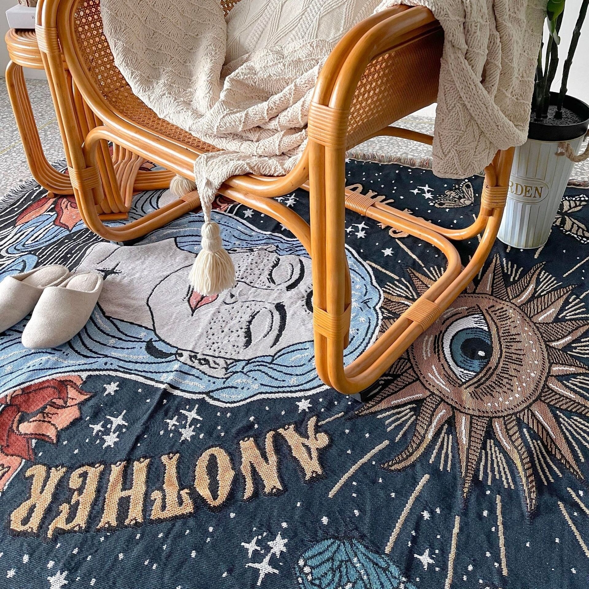 Throw Blanket & Tapestry "Tomorrow is Another Day"