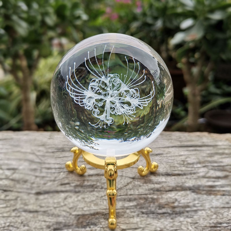 Crystal Ball with Stand (60mm)