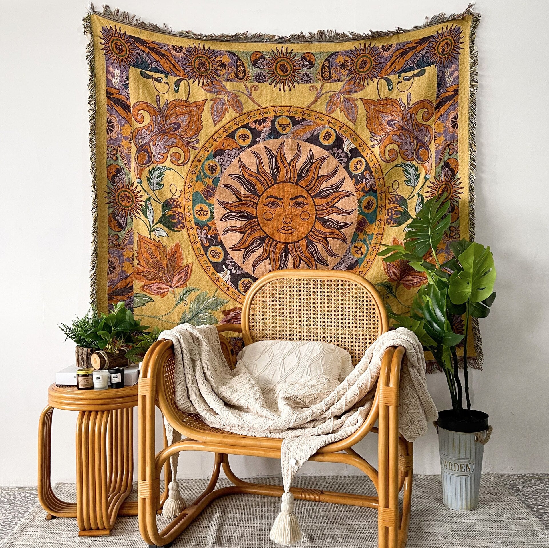 Throw Blanket & Tapestry Our Holy Sun