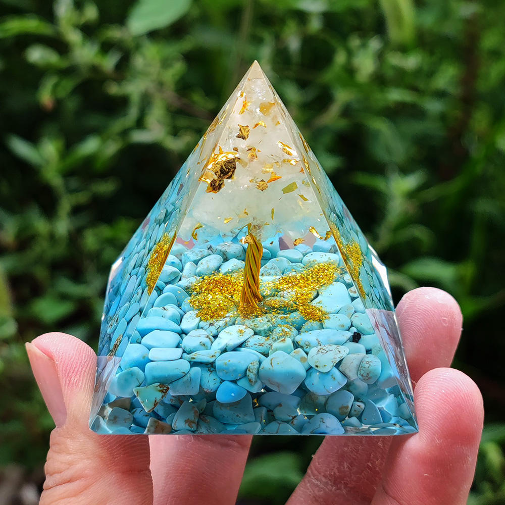 Orgone Pyramid for Energy Generation