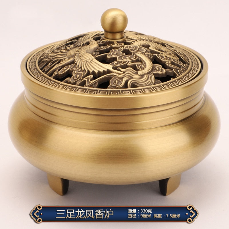 Sculpted Brass Incense Burner - Various Spirit Animals