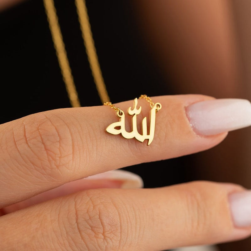 Powerful Words in Arabic Pendant Necklaces for Women