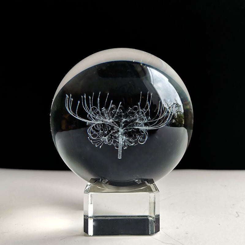 Crystal Ball with Stand (60mm)