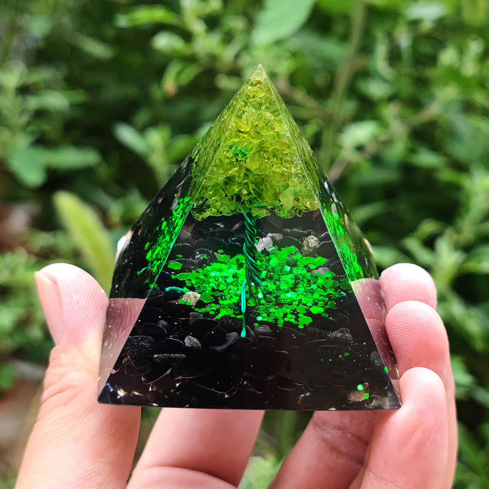 Orgone Pyramid for Energy Generation