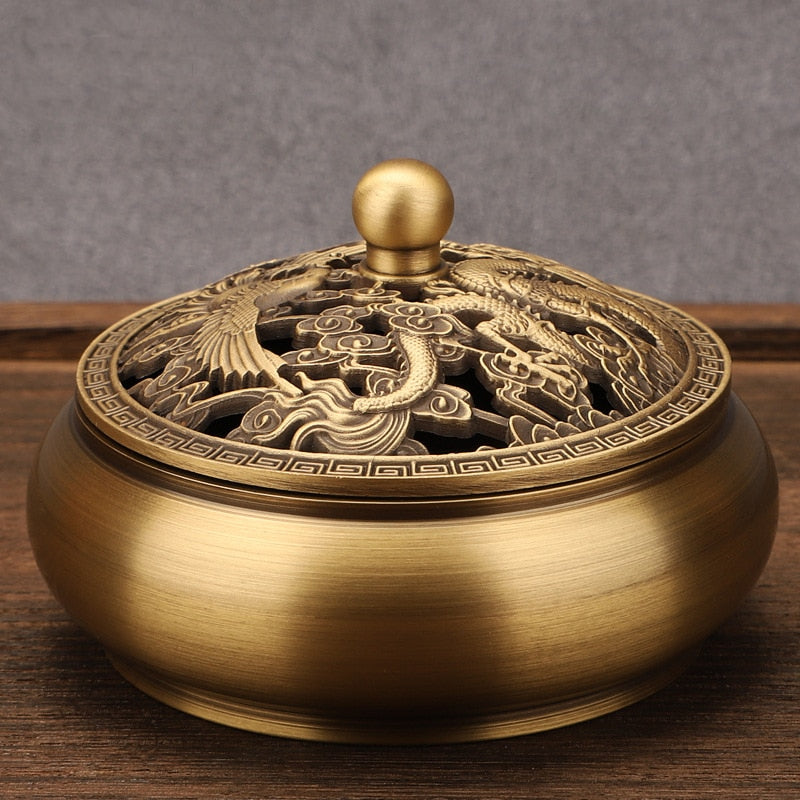 Sculpted Brass Incense Burner - Various Spirit Animals