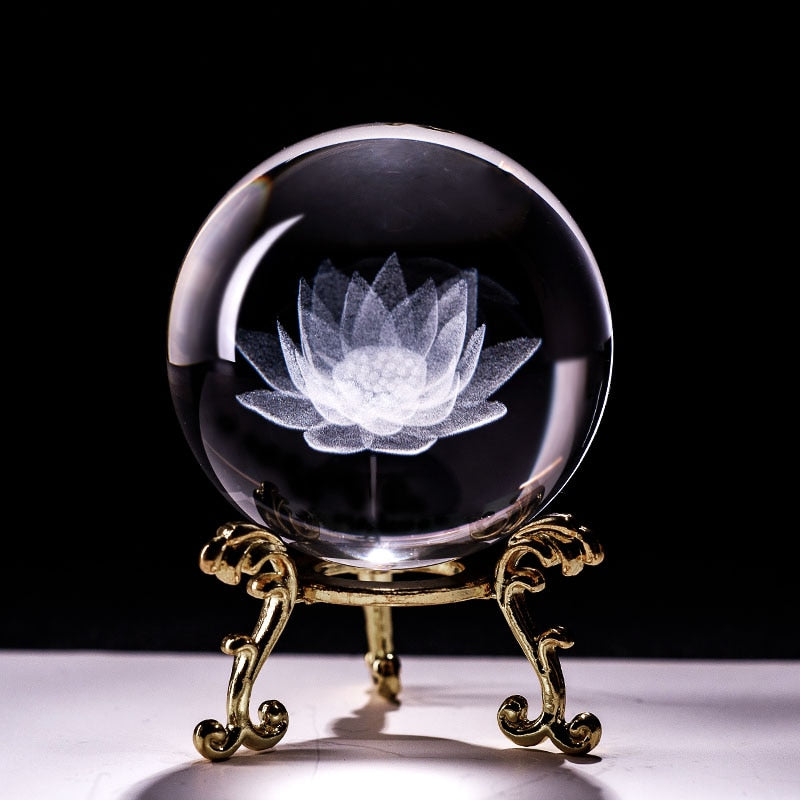 Crystal Ball with Stand (60mm)