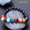 Eight Planets Natural Stone Bracelet