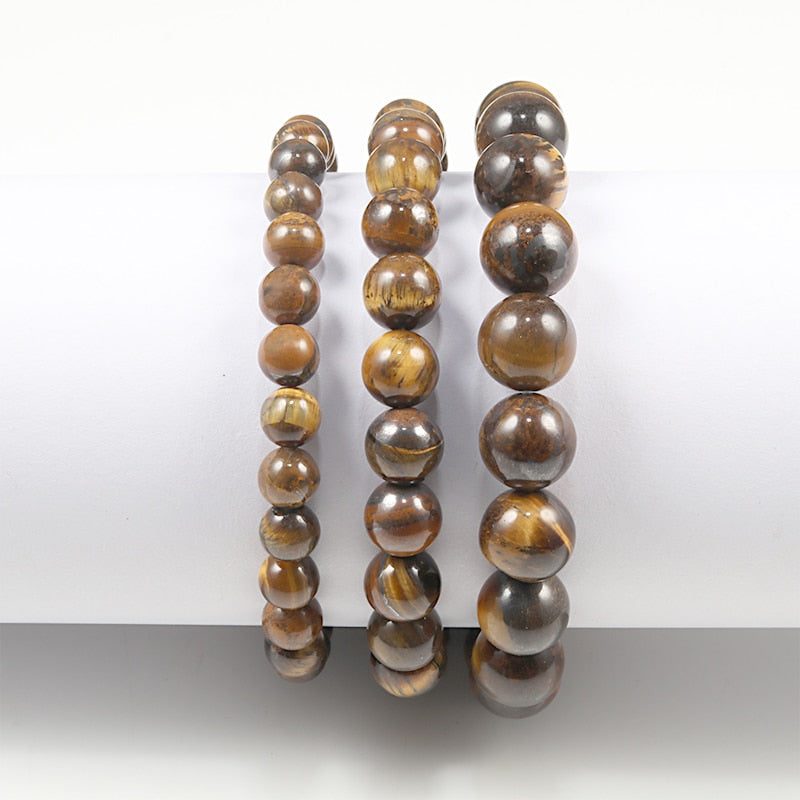 Handmade Natural Stone Bead Bracelets