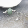 Natural Stone Ballpoint Pendulum for Dowsing & Divination