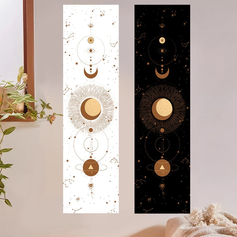 Moon Phase Tapestry Wall Hanging