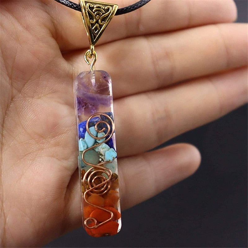 Orgone Amulet Necklace for Energy Generation & Protection