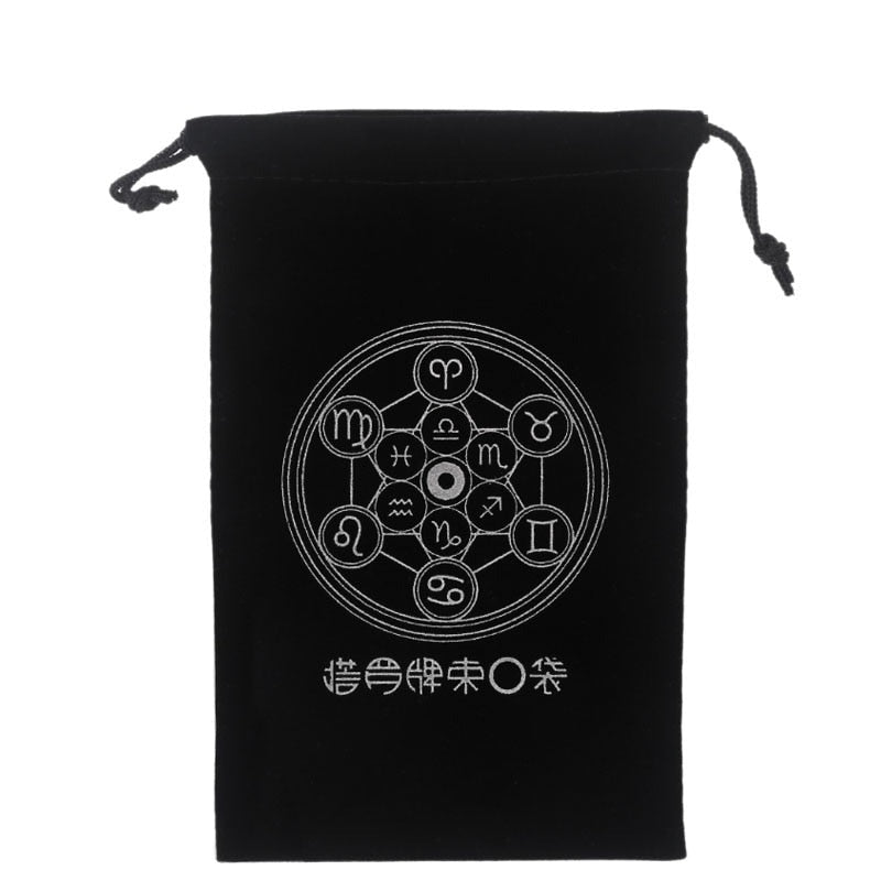 Velvet Moon Storage Bag for Divination Accessories