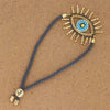 Handmade Woven Beaded Evil Eye Bracelet