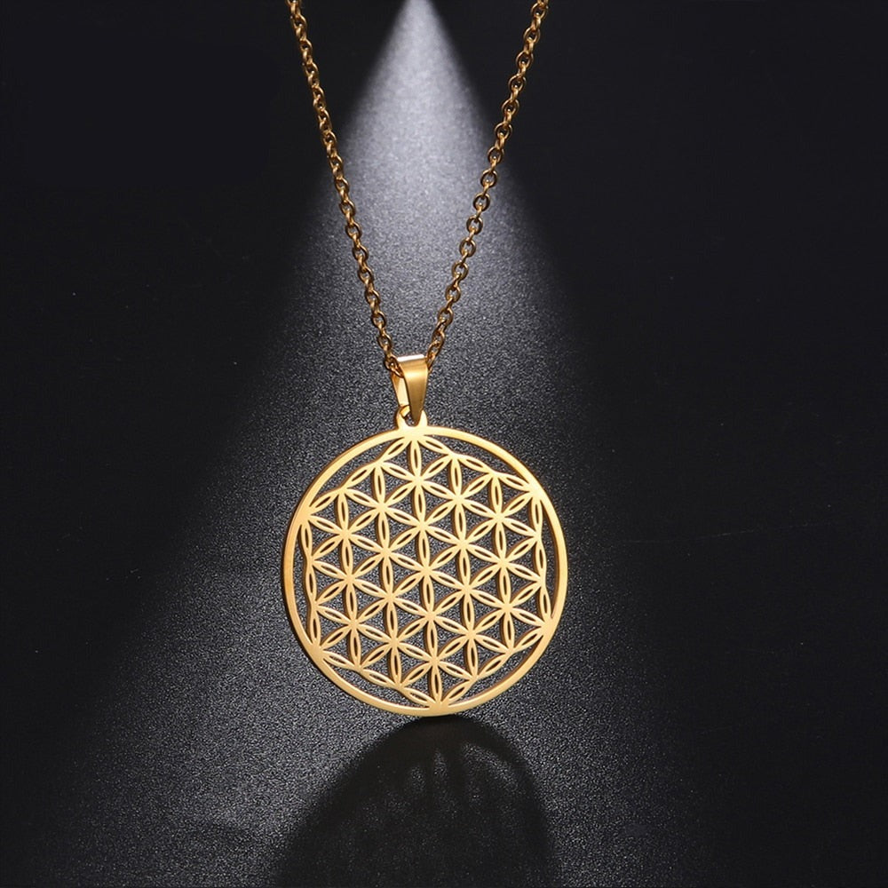 Flower of Life Pendent Necklace