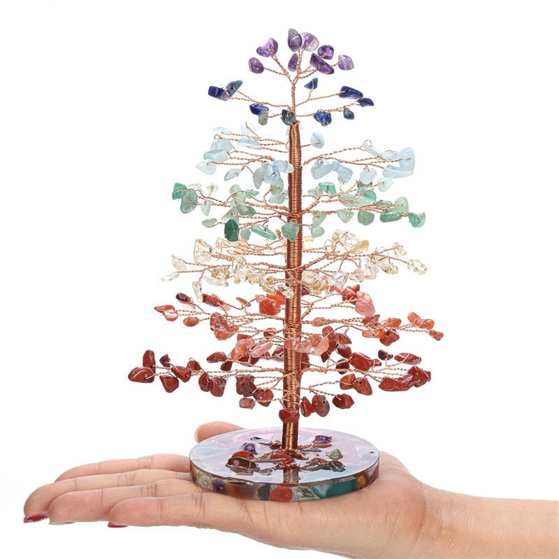 7 Chakra Crystal Tree