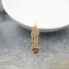 Copper Wire Wrapped Crystal Stone Pendants