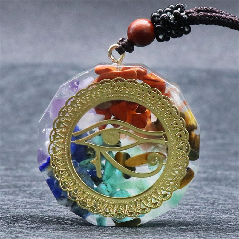 Orgone Amulet Necklace for Energy Generation & Protection