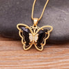 Butterfly Crystal Pendant