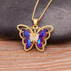 Butterfly Crystal Pendant