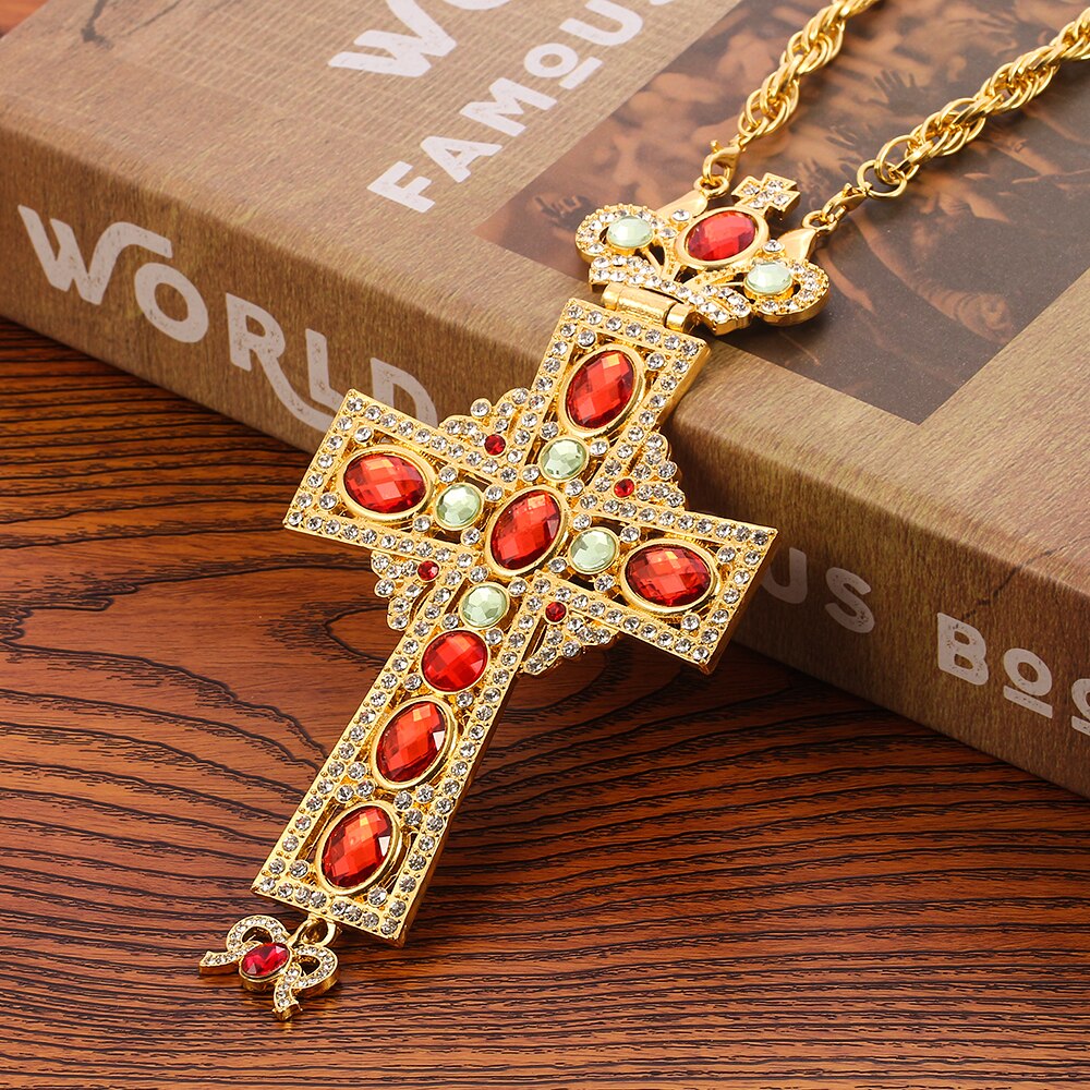 Holy Cross Amulet in Byzantine Style