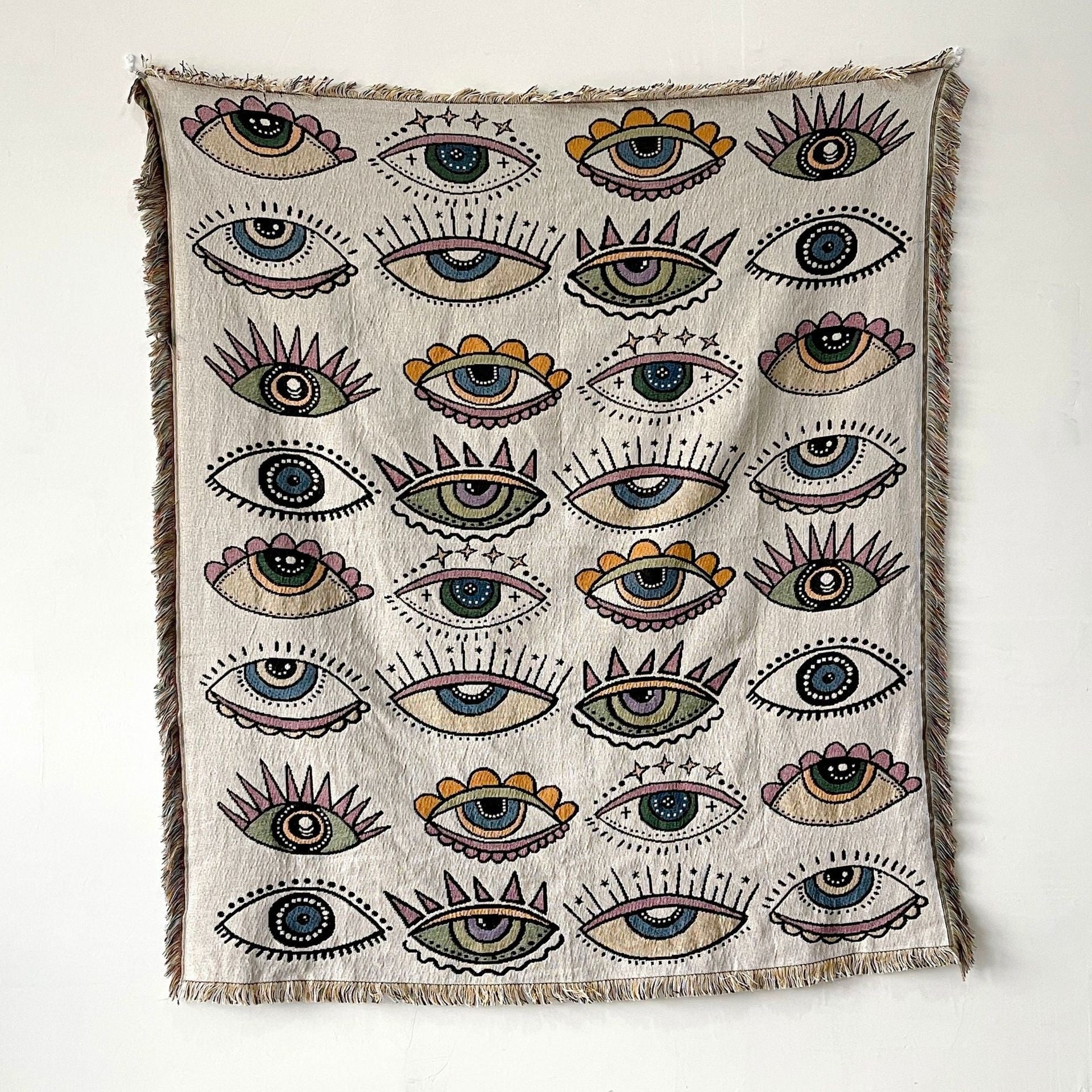 All-Seeing Eye: Throw Blanket / Tapestry